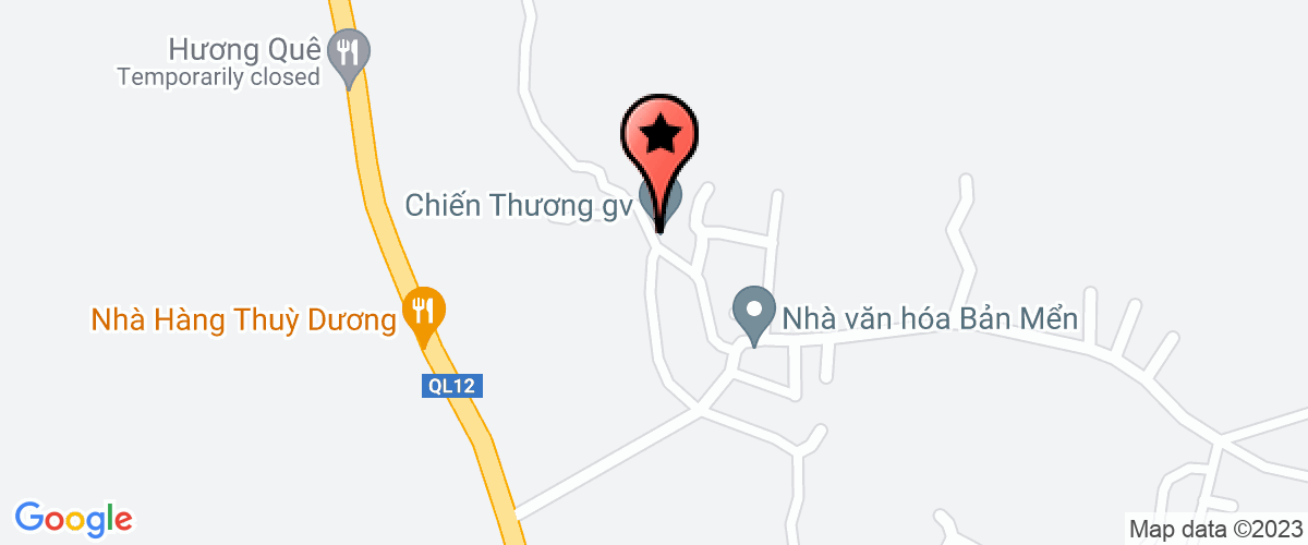 Map go to Thuy Duong Co-operative
