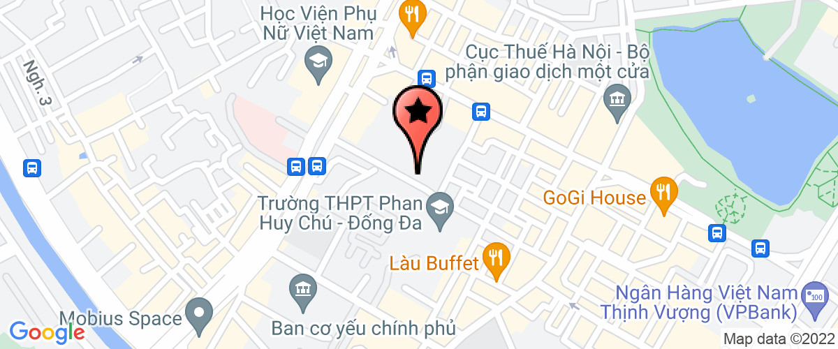 Map go to Hoang Ha Travel And Production Trading Company Limited