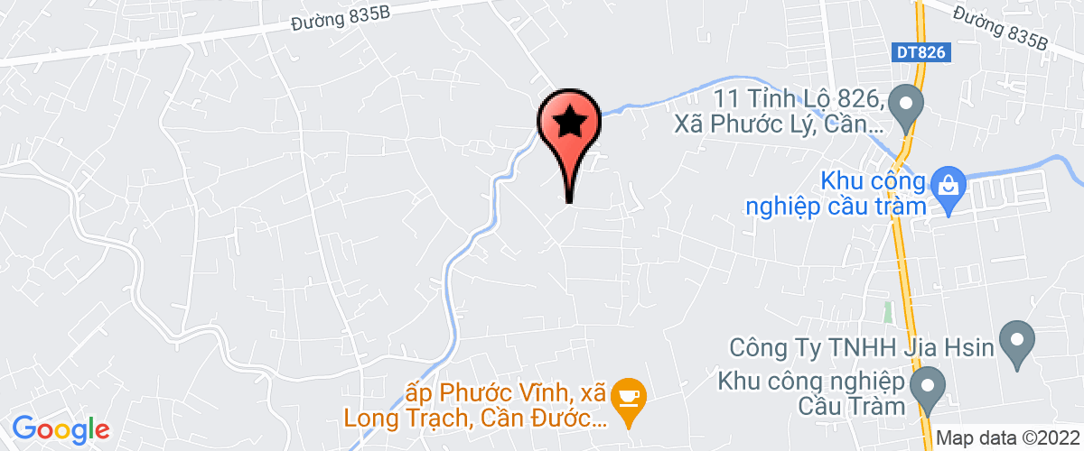 Bản đồ đến Chi Nhánh Bến Lức- Công Ty TNHH Sơn Bonny