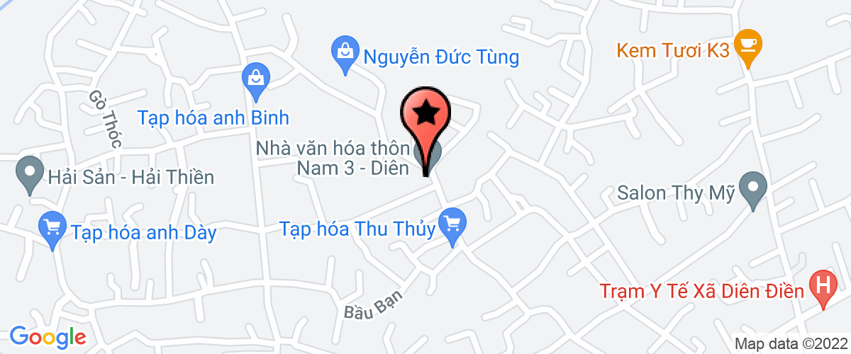 Map go to Cay Canh Dong Nhan Private Enterprise