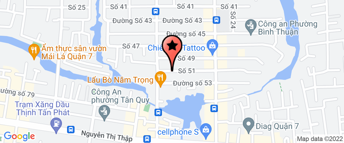 Map go to Hai Duong Transport Service Trading Development Company Limited