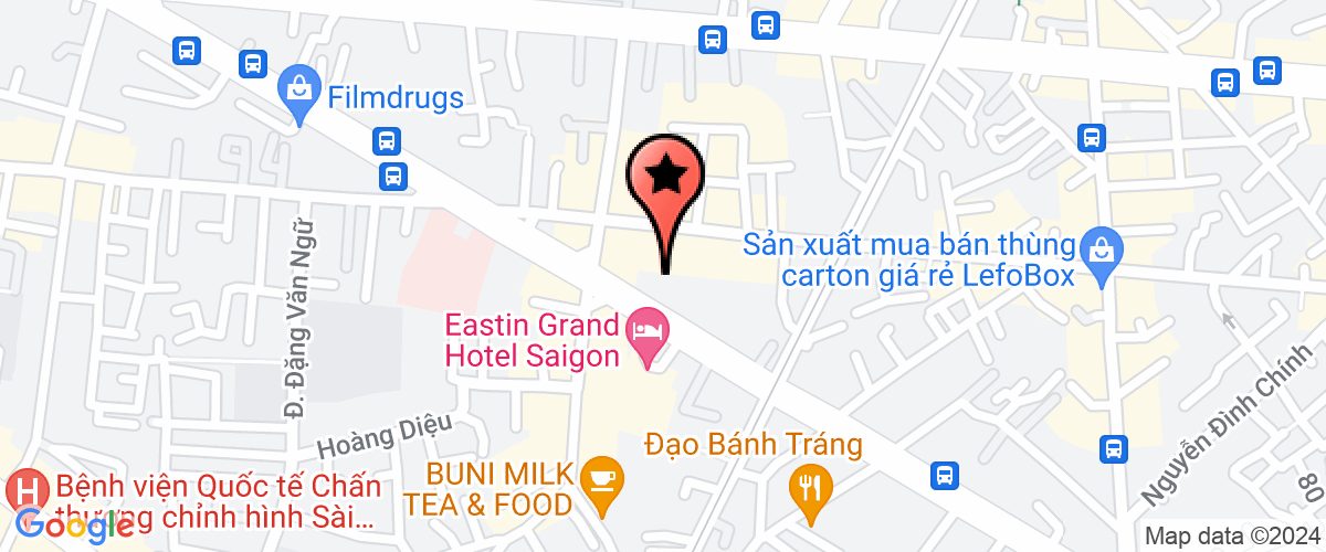 Map go to Ngoc Dao Service Trading Company Limited