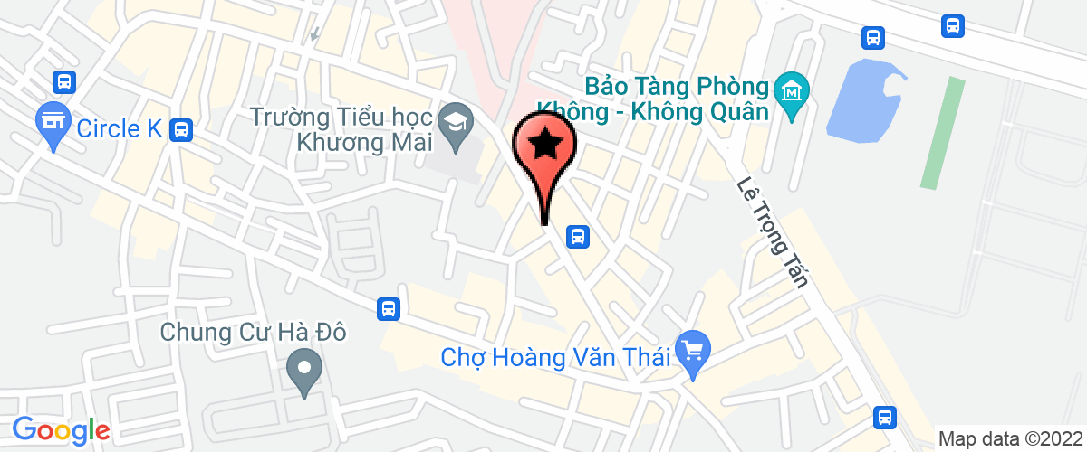 Map go to Thuong Do International Joint Stock Company