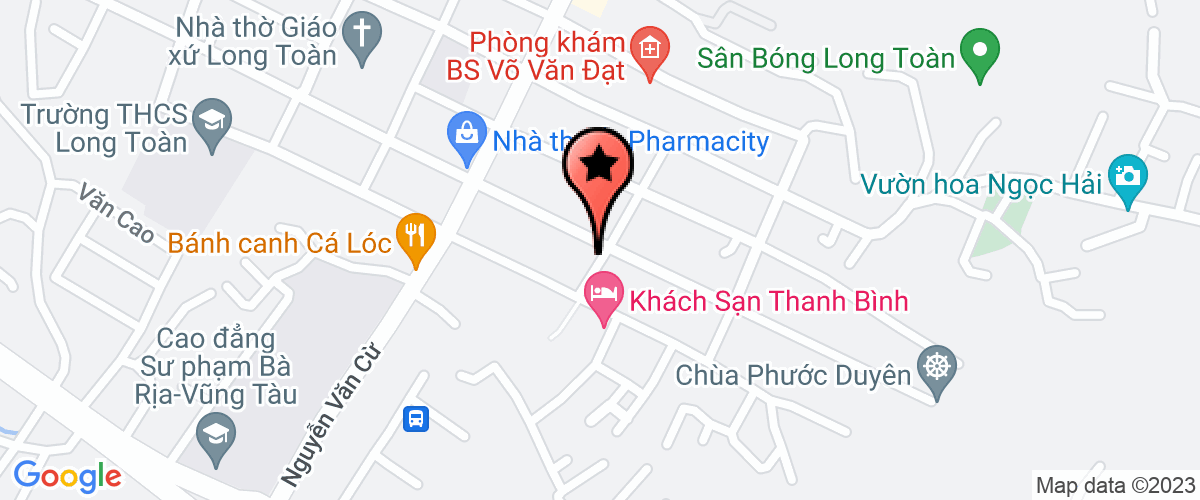 Map go to Long Chau Company Limited