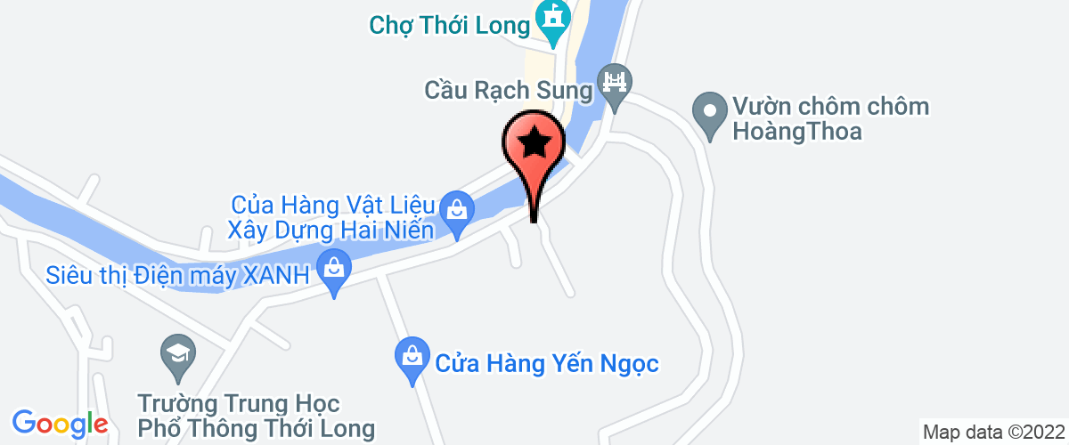 Map go to Ban Tai chinh xa Thoi Long