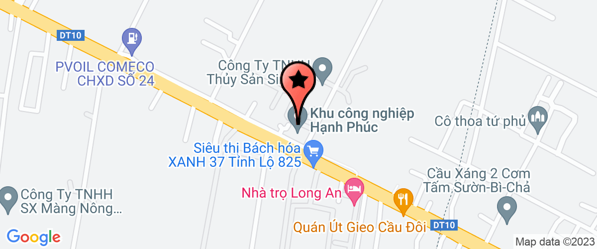 Bản đồ đến Công Ty TNHH Chung Hương