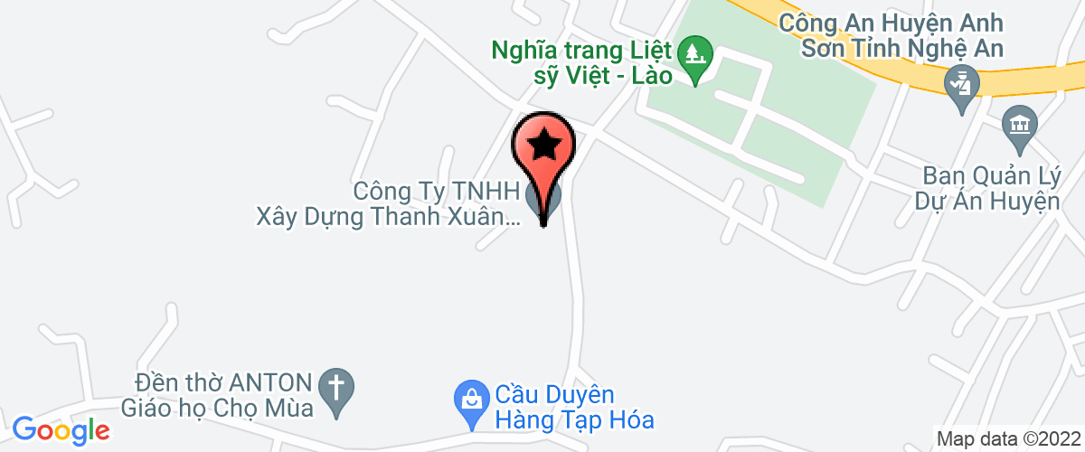 Map go to Anh Son Medicine Service Company Limited