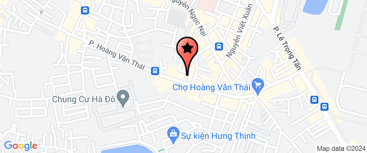 Map go to Tien Thanh Material Industry Company Limited