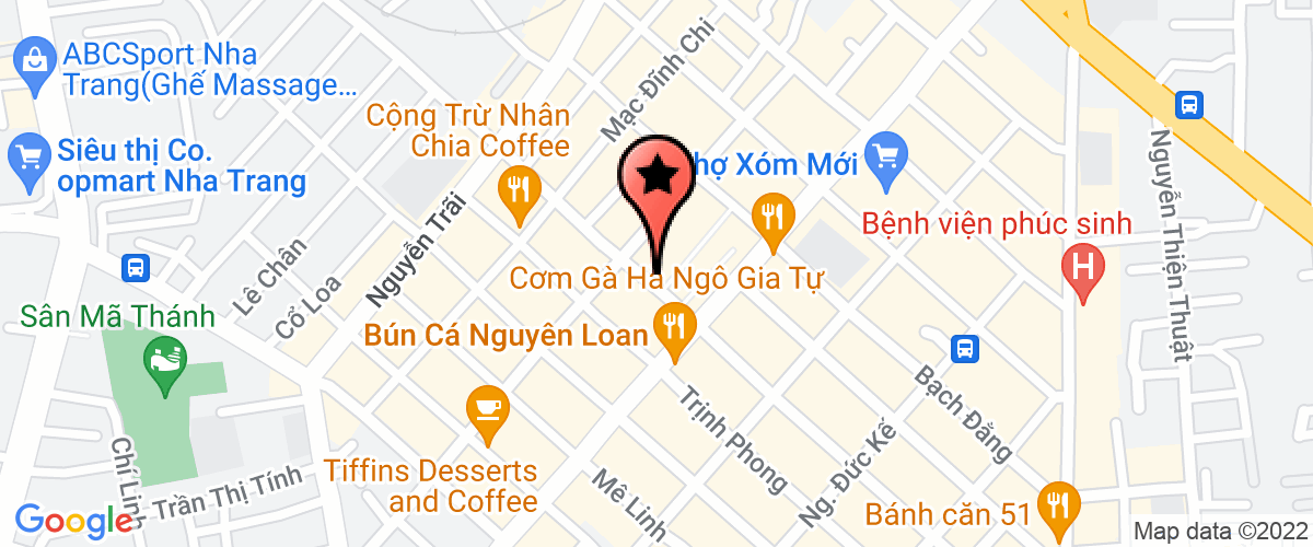 Map go to Hoang Dinh Nt Company Limited