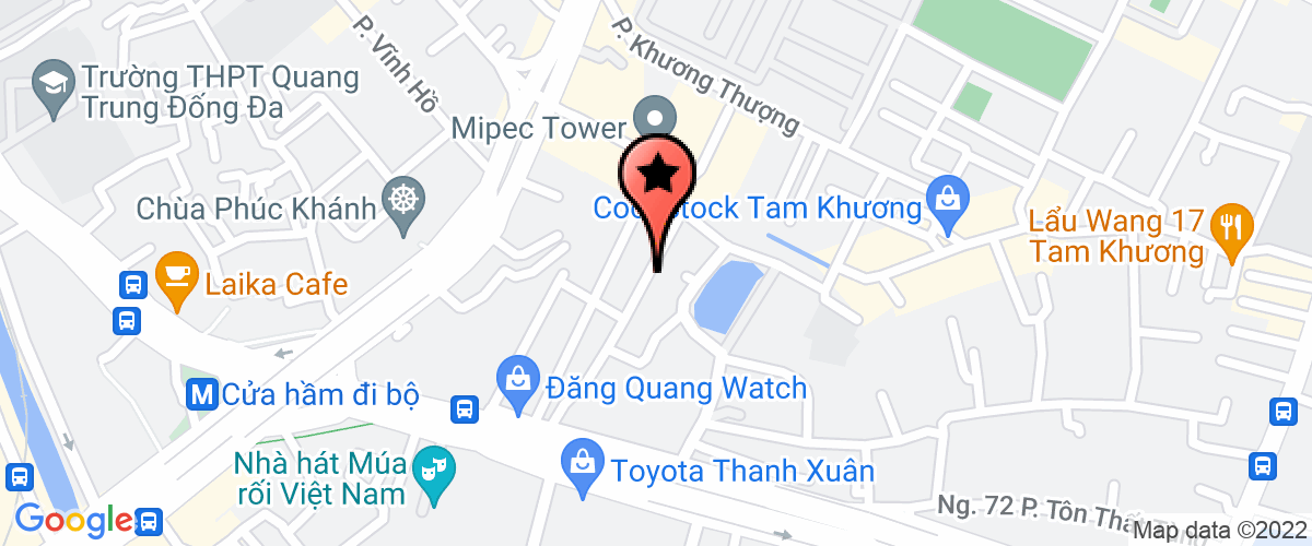 Map go to Fubo Trading and Service Company Limited