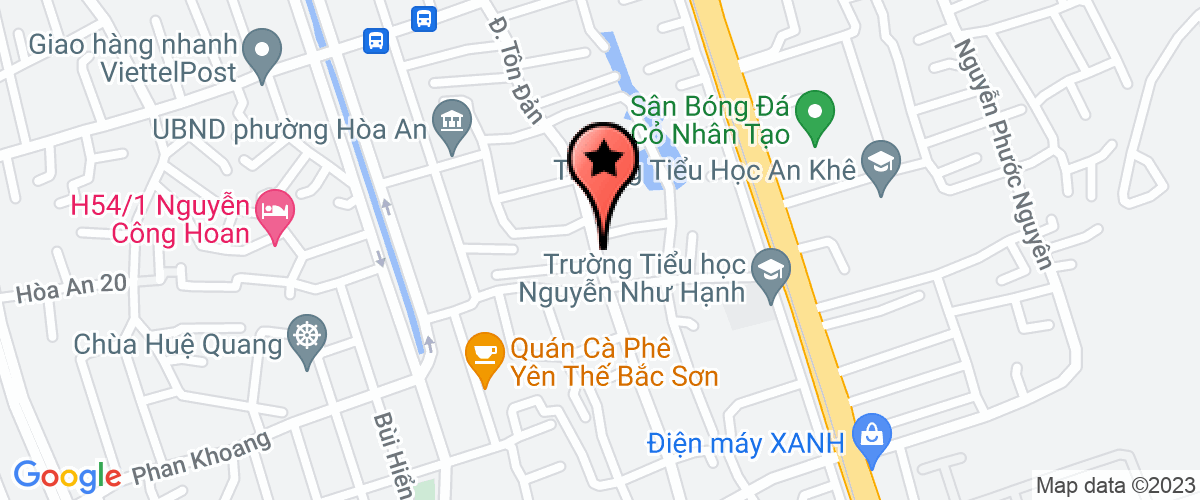 Map go to Canh Bao Tran Private Enterprise
