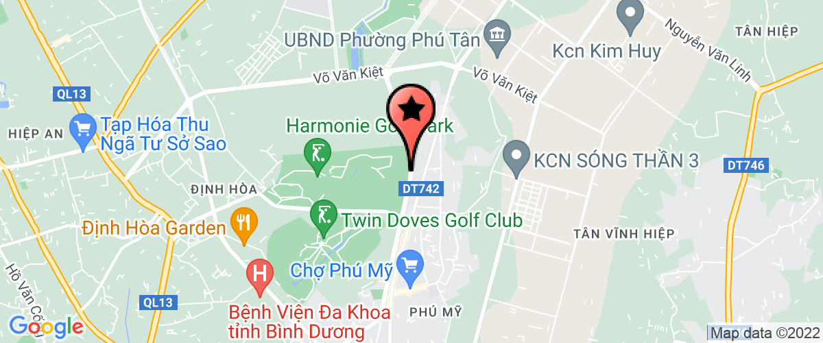 Map go to Le Nguyen Educational Development Company Limited