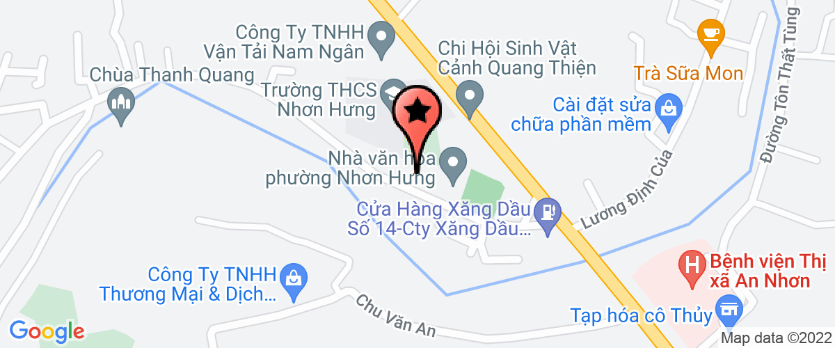 Map go to Lien Hiep   - An Nhon General Service Business Production Co-operative