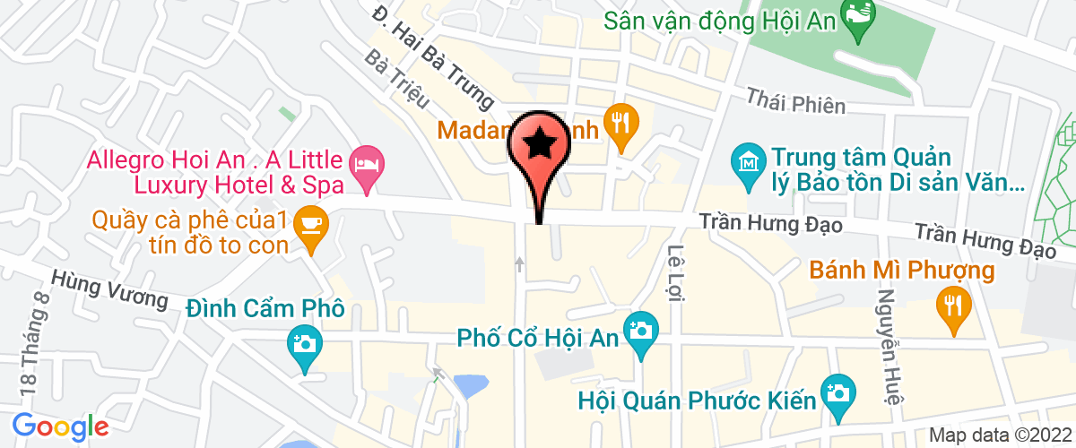 Map go to an Tuong Hoi An Company Limited