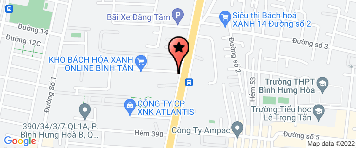 Map go to Viet Enterprises Connect Investment Corporation