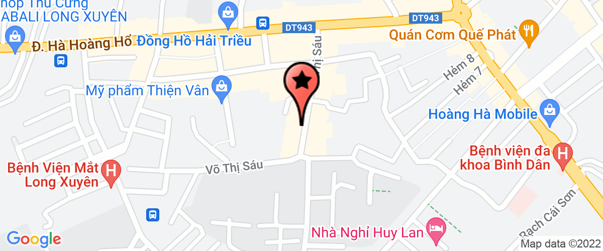 Bản đồ đến Cty TNHH Trang Trí Nội Thất Quốc Thắng