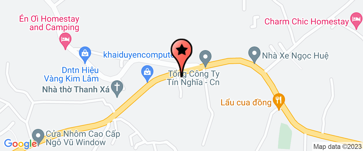 Map go to Son Anh Trading And Production Company Limited