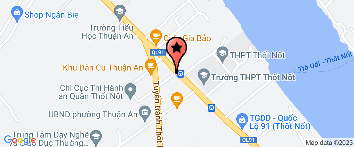 Map go to Thao Nhan Mechanical Company Limited