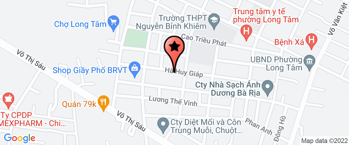 Bản đồ đến Công ty trách nhiệm hữu hạn Hoàng Nam Phát