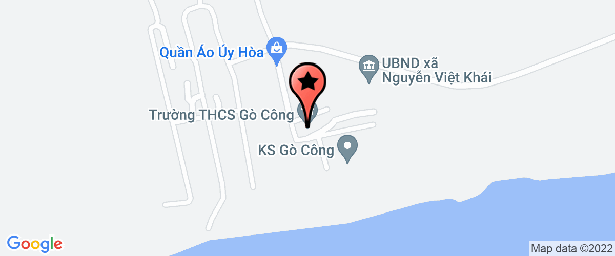 Map go to Phuong Nam Seafood Company Limited