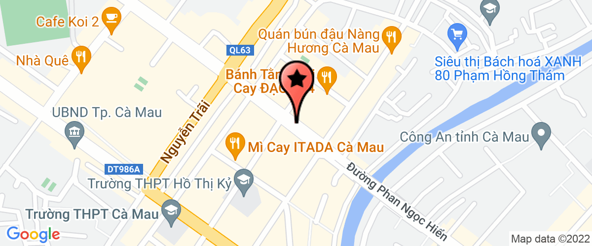 Map go to Lu Kieu Diem Private Enterprise