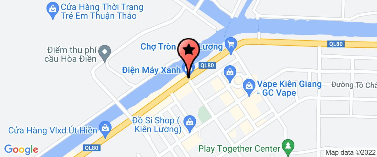 Map go to Hang Trang Phat Company Limited