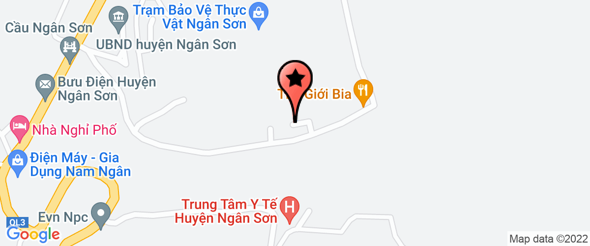 Map go to Hoang Ngan Company Limited