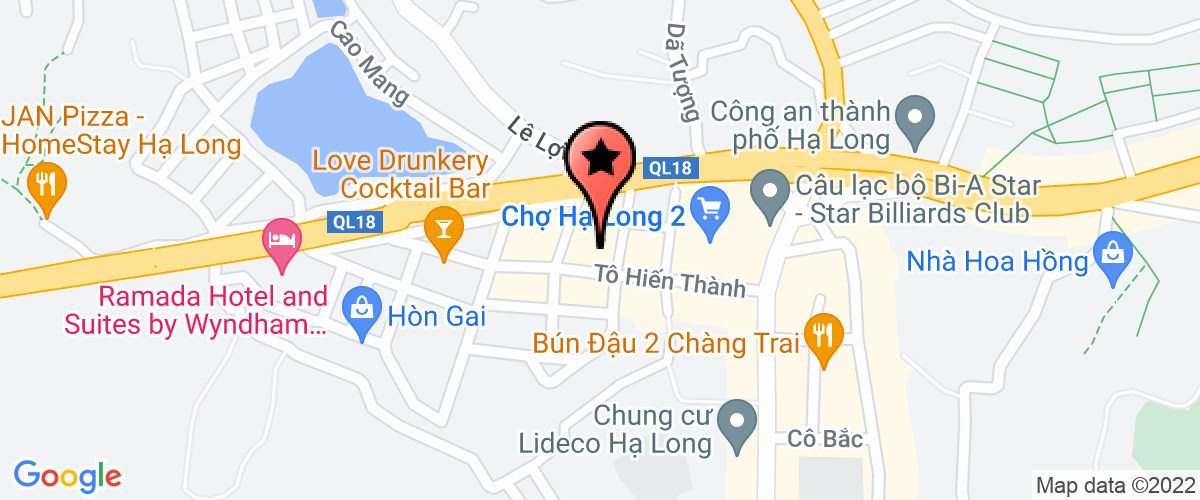 Map go to Quang Ninh Urban Environmental Development And Investment Joint Stock Company
