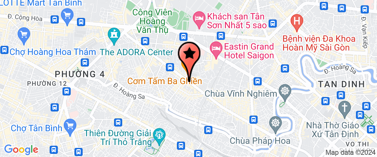 Map go to Khai Minh Trading Production Company Limited