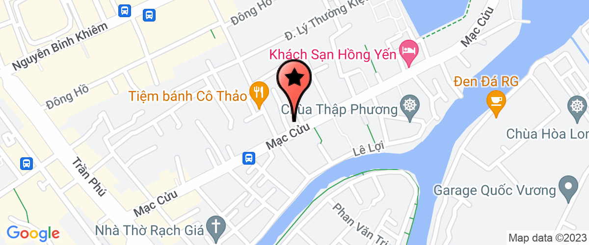 Map go to Thu Hong Private Enterprise