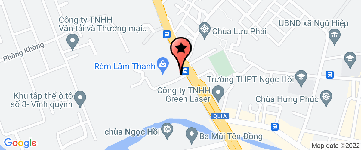 Bản đồ đến Công Ty TNHH Chế Tạo Máy Biến áp Điện Lực Hà Nội