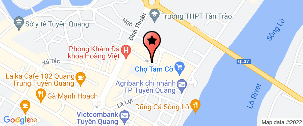 Bản đồ đến Công Ty Trách Nhiệm Hữu Hạn Tường Sơn