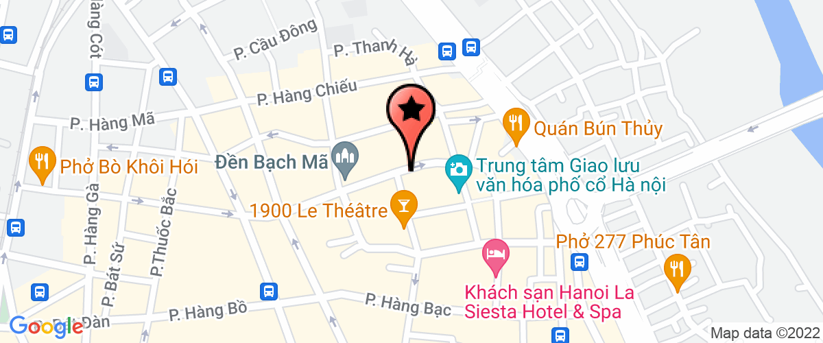 Map go to Truong An Business and Trade Development Company Limited