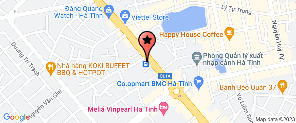 Map go to H A Kim Lien Ha Tinh Joint Stock Company