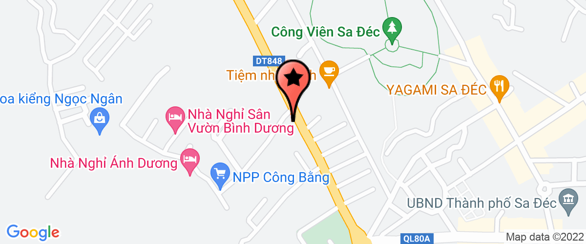 Map go to Hong Nhung Food Company Limited