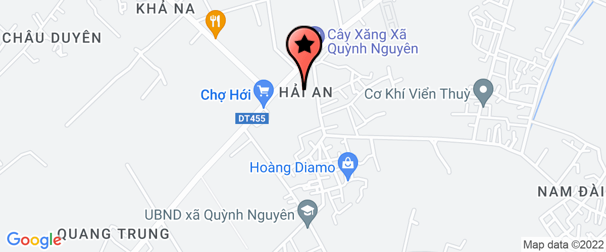 Map go to DNTN xang dau Thuy An