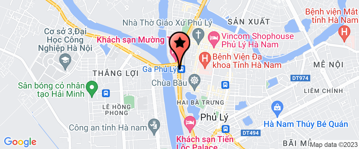 Bản đồ đến Công ty thương mại và sản xuất Việt Phương