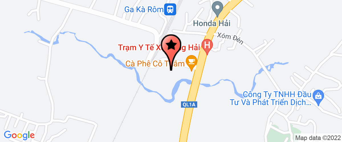 Map go to Dau tu Phat trien Binh Hung Joint Stock Company