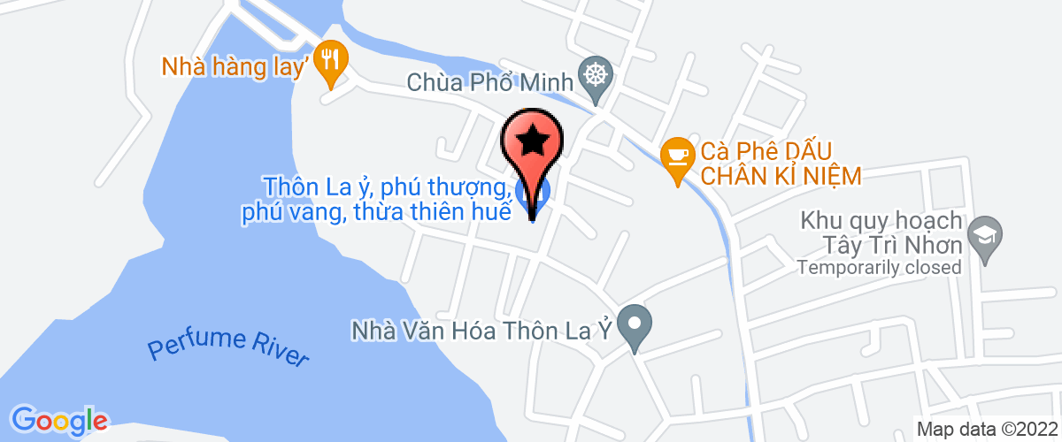 Map go to co phan phat trien nuoi trong thuy san Thua Thien Hue Company