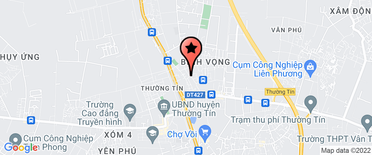 Map go to Thien Phu VietNam Industry Joint Stock Company
