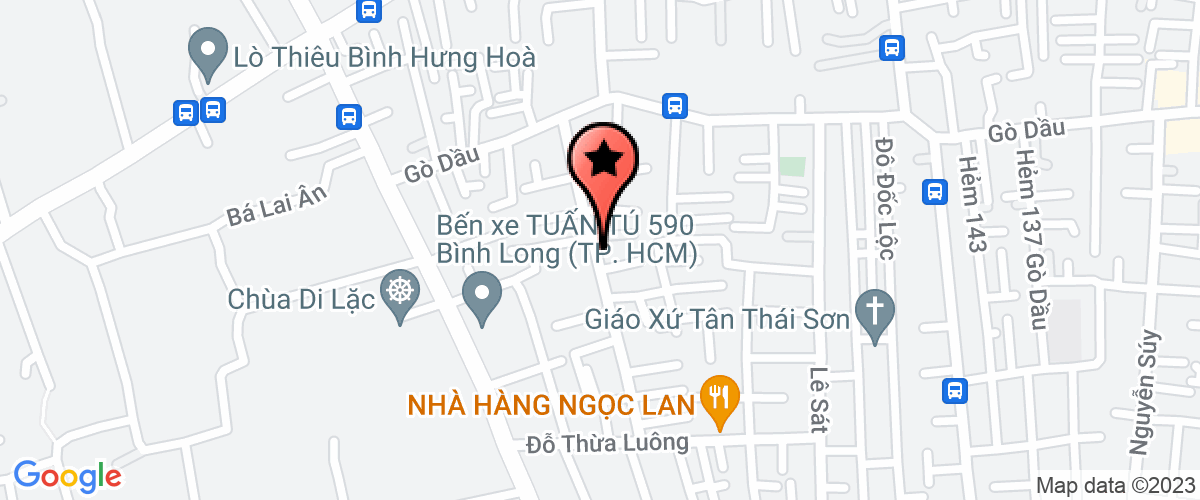 Map go to A Chau Transport Trading Company Limited