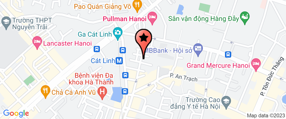 Map go to Minh Dat Trading Investment Joint Stock Company