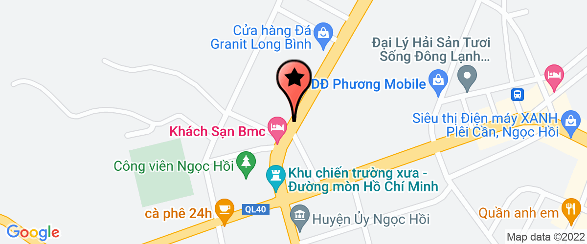Bản đồ đến Công Ty TNHH Thương Mại Tổng Hợp Thành Huy Hoàng