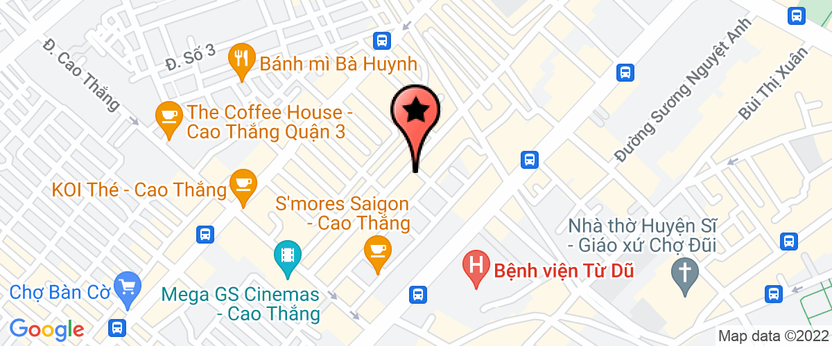 Map go to Cat Thien An Trading Service Company Limited