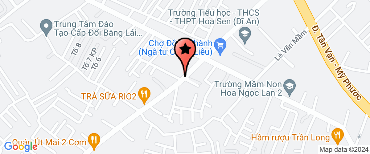 Map go to Duy Khang Thinh Construction Service Company Limited