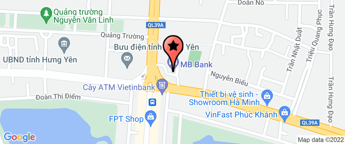 Map go to Tan Viet Hung Capital Invest Joint Stock Company