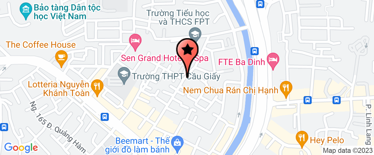 Map go to Hoang Minh Industry Production And Investment Joint Stock Company