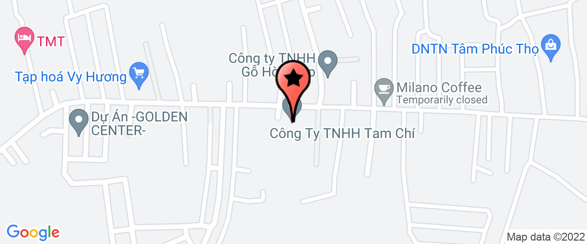 Map go to Bao Lam Phat Trading Production Export Import Company Limited