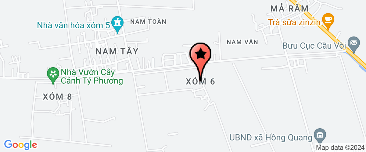 Map go to Minh Tam Commercial Development Company Limited