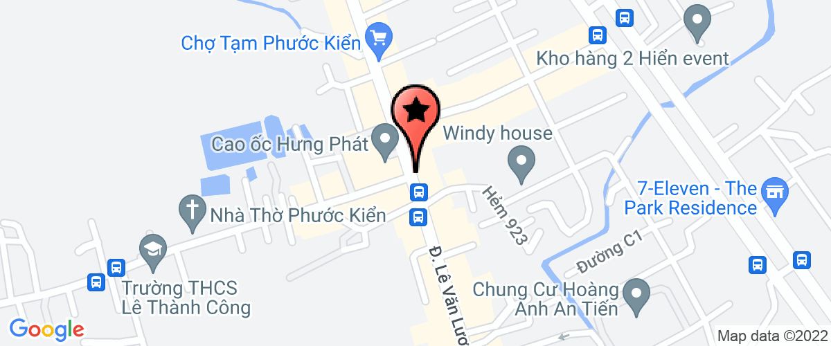 Map go to Am Nhac Hai Au Service Trading Company Limited